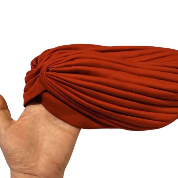 Vintage %100 Cotton Head Wrap/ Turban/ Bonnet/Fashion Statement Headwear - Picture 12 of 16